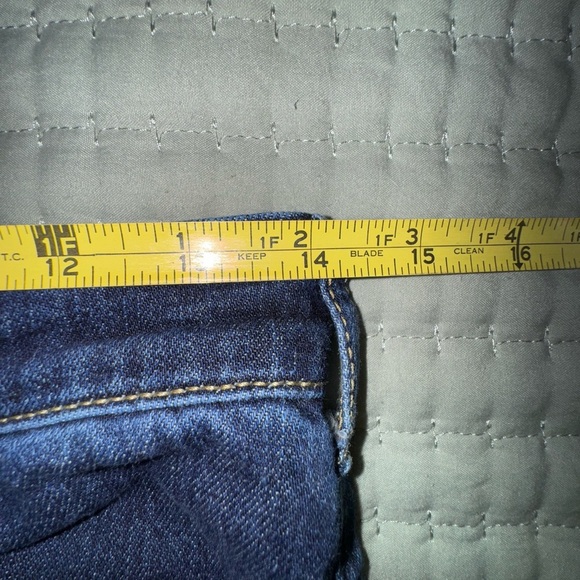 Pilcro Anthropologie Jeans Womens Blue Denim Wide Leg Baggy Loose EUC. Size 27 - Picture 9 of 13